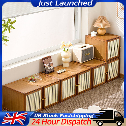 New bamboo storage cabinet - bamboo,