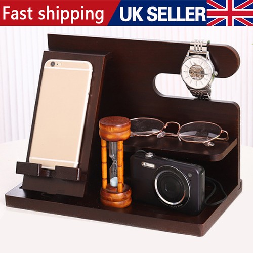 Wooden docking station desktop - docking,