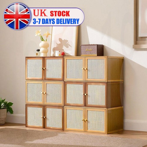 Bamboo storage cabinet - storage, unit
