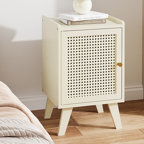 Bedside table with door - with,