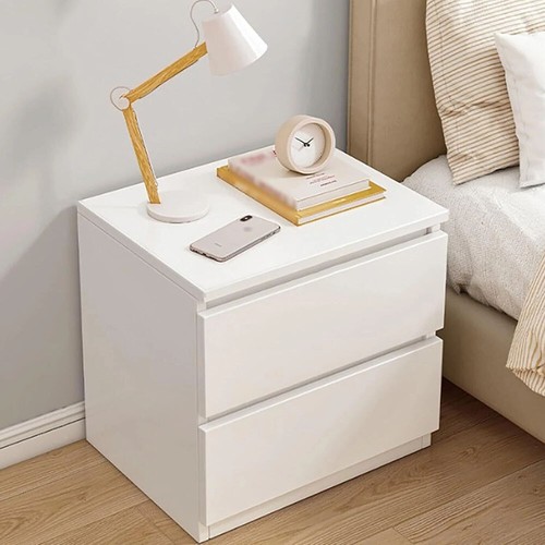 Wooden bedside table cabinet - wooden,