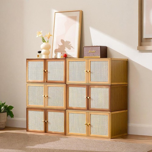 Bamboo storage cabinet - bamboo,