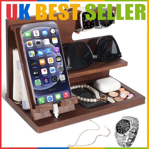 Wooden docking station desktop - docking,