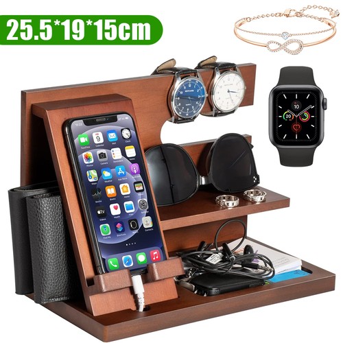 Wooden docking station - station, desktop