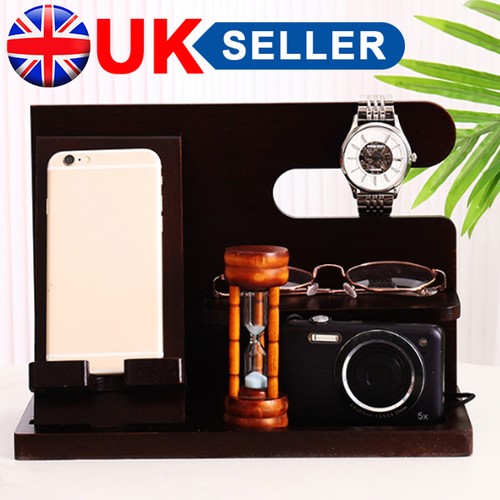 Wooden docking station desktop - docking,