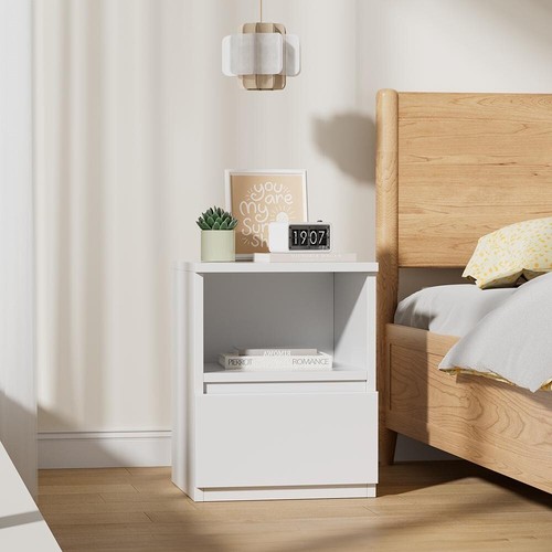 Wooden bedside table - wooden,