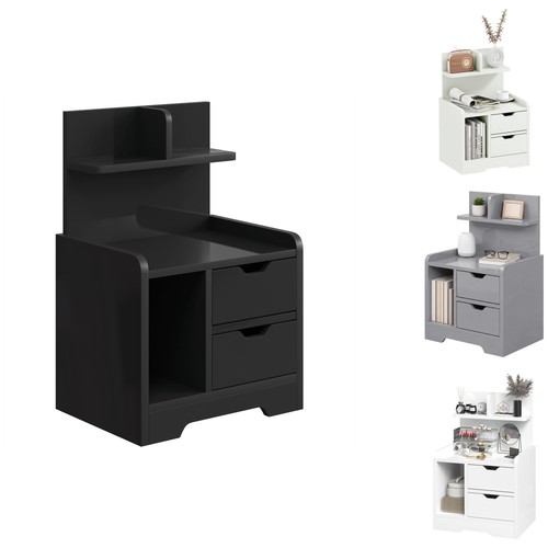 Bedside table with drawers - 2,