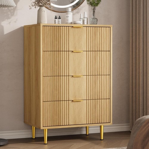 Drawer modern fluted - modern,