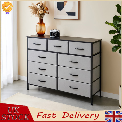Fabric chest drawers 9 - chest,