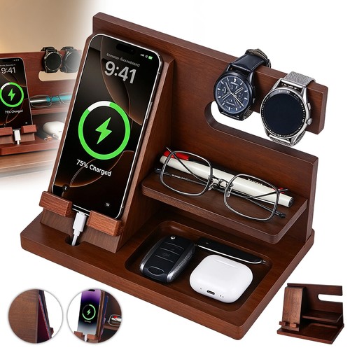 Wooden docking station - wooden,