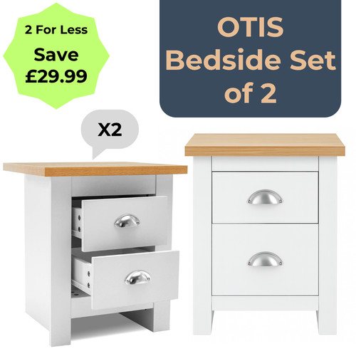 Bedside table cabinet side end - table,