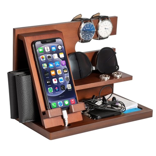 Wood phone docking station - docking,