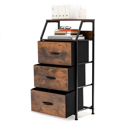 Drawer bedroom nightstand - 3-drawer,