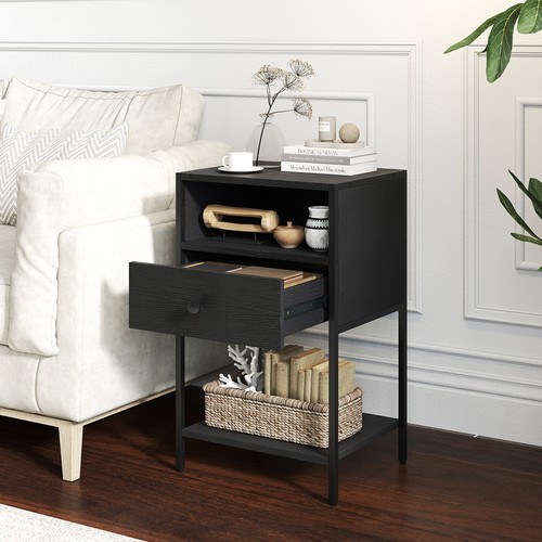 Farmhouse accent table night - farmhouse,