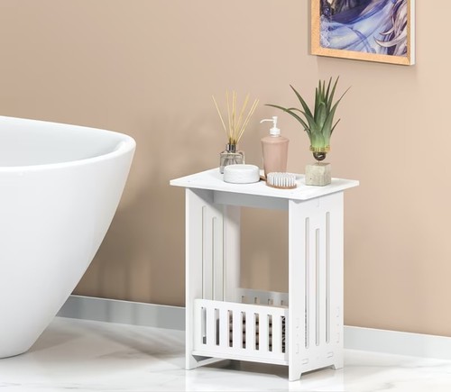 Bedside table white - bedside, cabinet