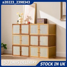 Bamboo Storage Cabinet Unit