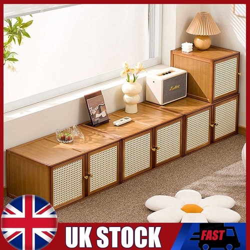 Bamboo storage cabinet - cabinet, unit