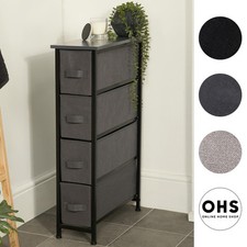 Narrow 4 Drawer Storage